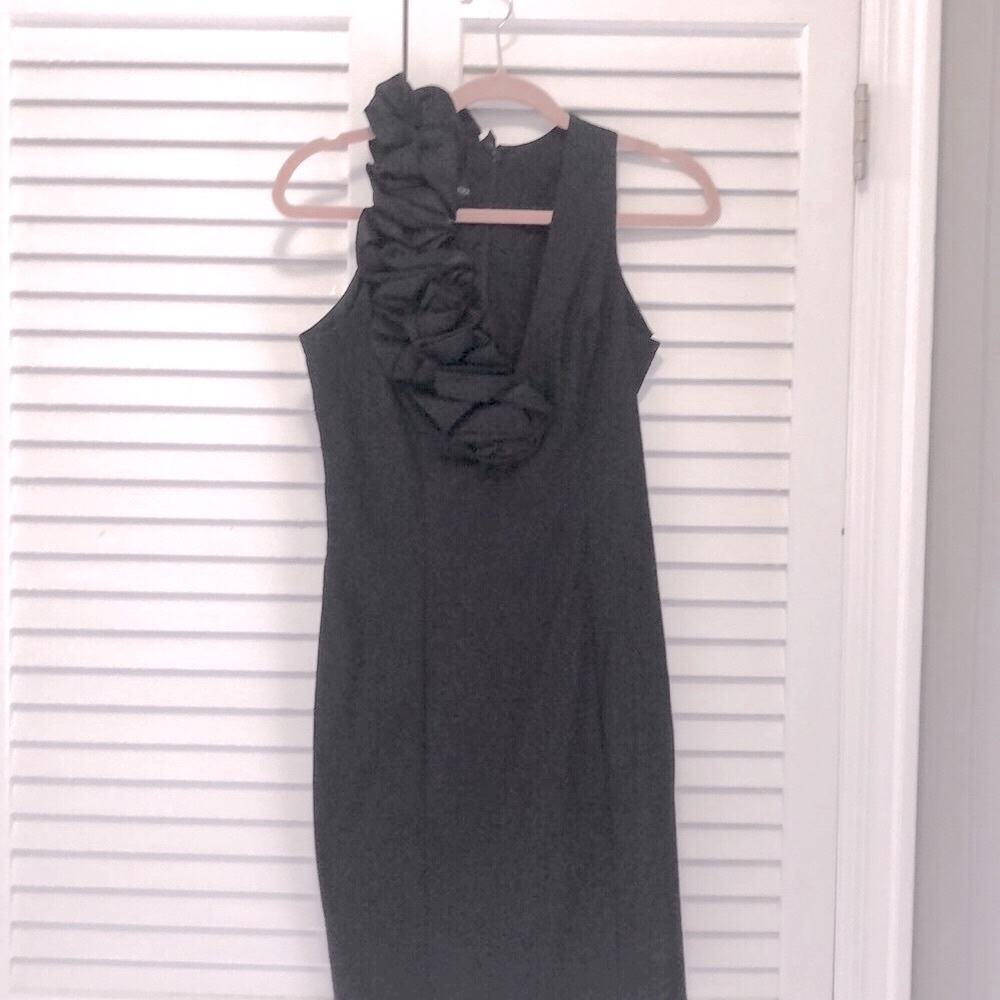 LBD with floral accent